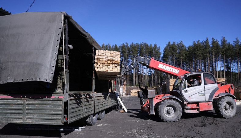 погрузка КАМАЗа