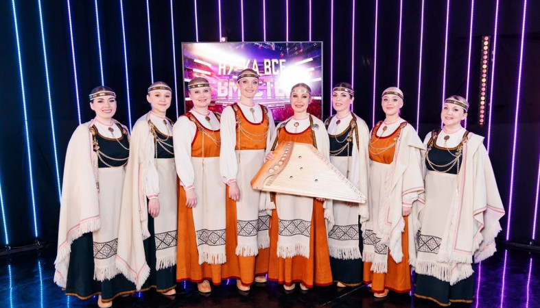 Ансамбль "Кантеле" на телепроекте «Ну-ка, все вместе! Хором!»