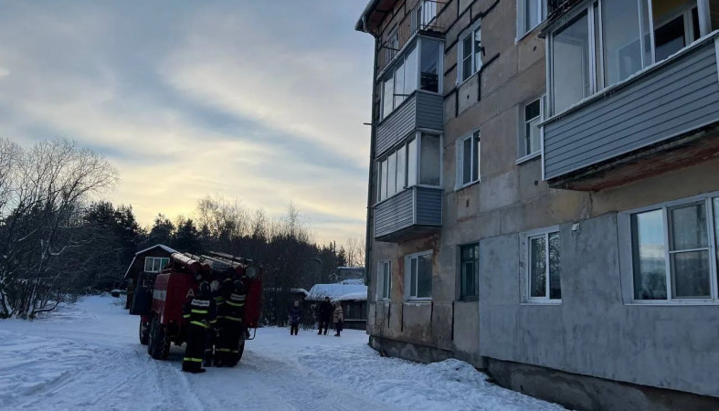 Пожарные в Кеми