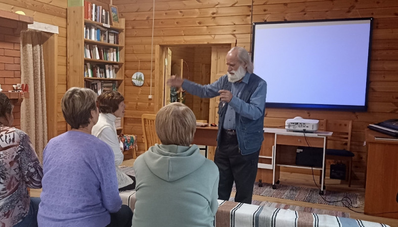 встреча со скульптором