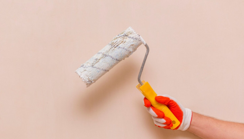 покраска стены