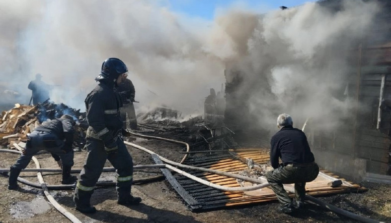 Пожар в Куйтеже