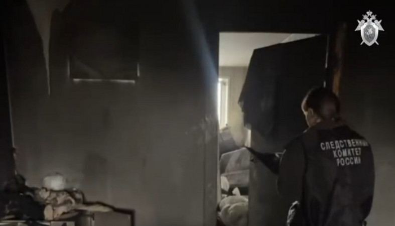 Пожар в Кузбассе