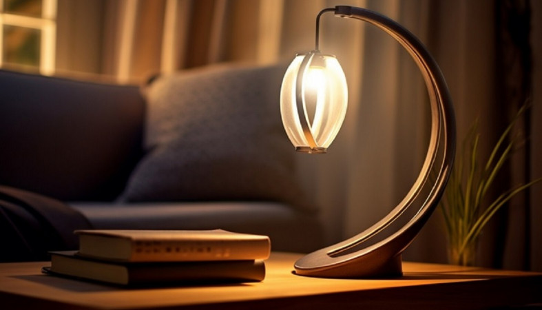 Лампа на столе