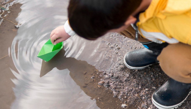 ребенок на улице