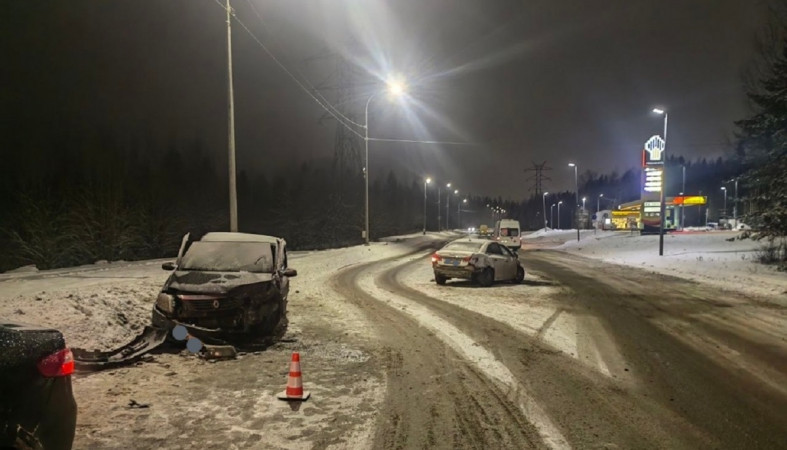 ДТП на Лососинском шоссе