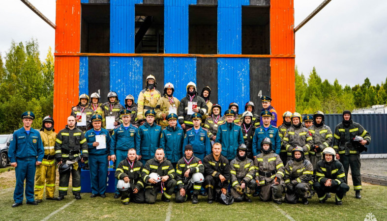 Чемпионат среди пожарных в Петрозаводске