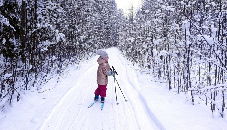 Лыжная трасса Чална