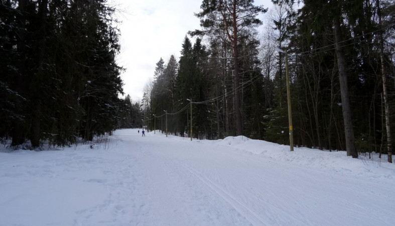 Лыжная трасса Фонтаны