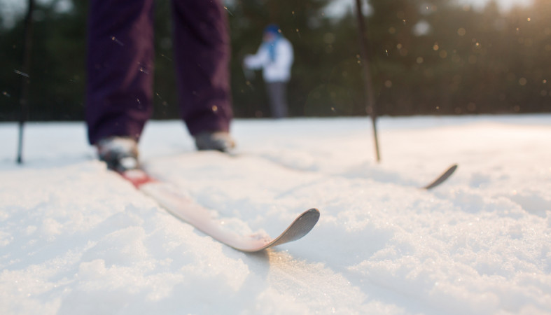лыжи_снег_спорт