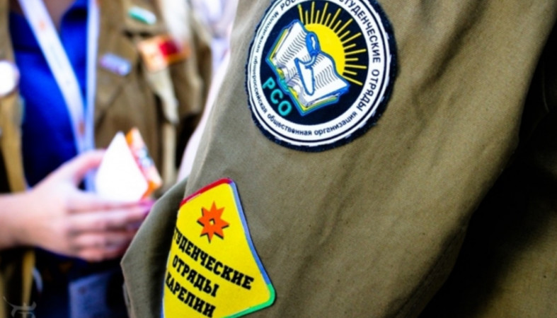 Шеврон студенческий отряд Карелия