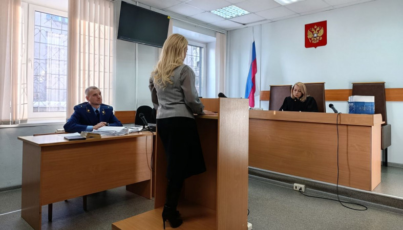 Допрос Колыхматовой в суде