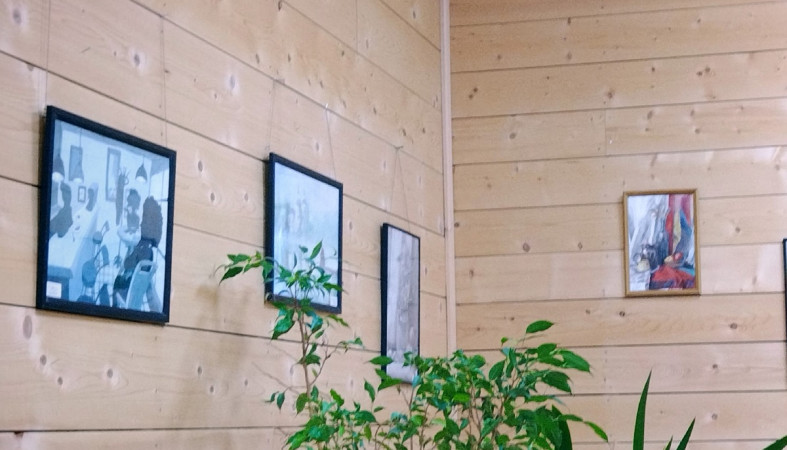 Выставка Мирославы Полевой в Ведлозере