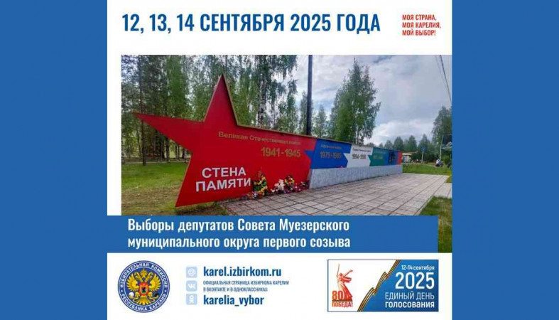 голосование в муезерском мо