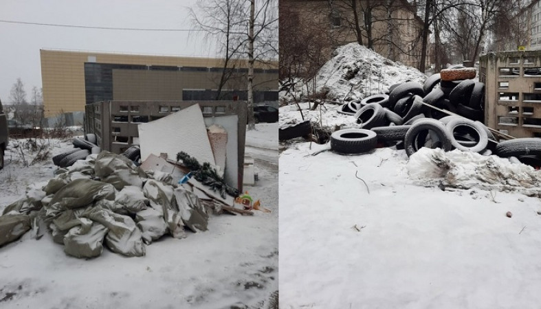 О вывозе 600 кубометров нестандартного мусора сообщили в мэрии