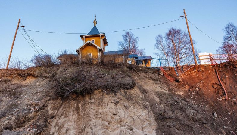 Храм в Петрозаводске остается под угрозой обрушения