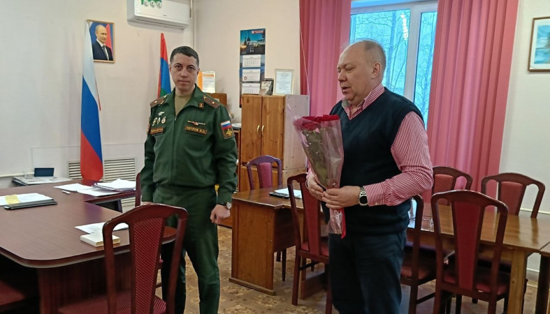 Вручение ордена Мужества