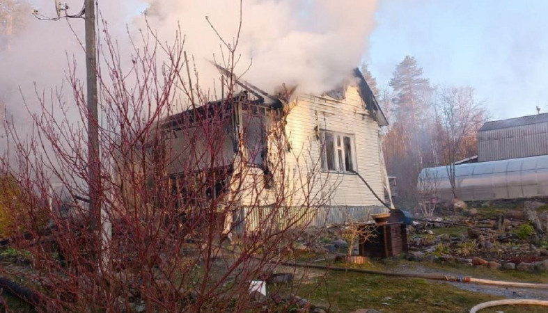 Пожар в Намоево