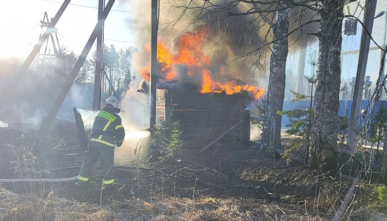 Пожар в Найстенъярви Пожар в Найстенъярви