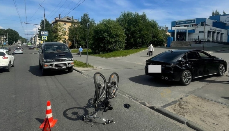 Сбили велосипедиста