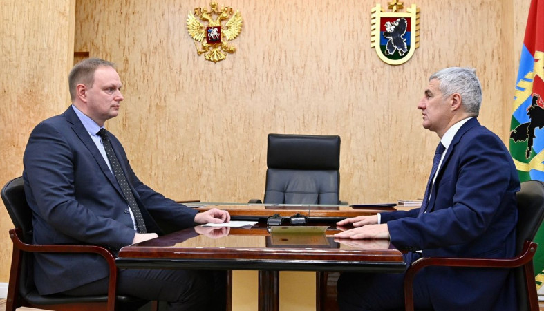 Встреча Парфенчикова и Федоричева