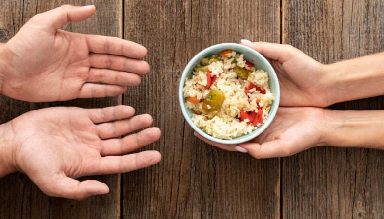 еда в миске еда в миске