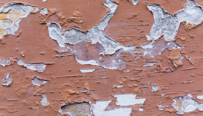 обшарпанные стены