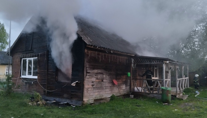 Пожар в жилом доме Пожар в жилом доме