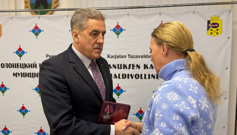 Вручение ордена Мужества