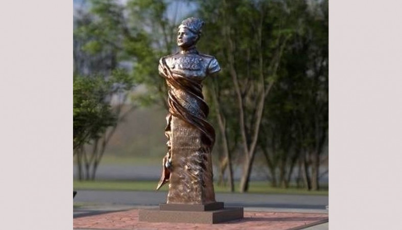 Эскиз памятника генерала Фролову