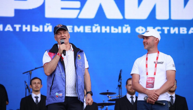 Мазуровский и Парфенчиков на Воздухе Карелии