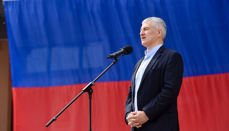 Парфенчиков на митинге
