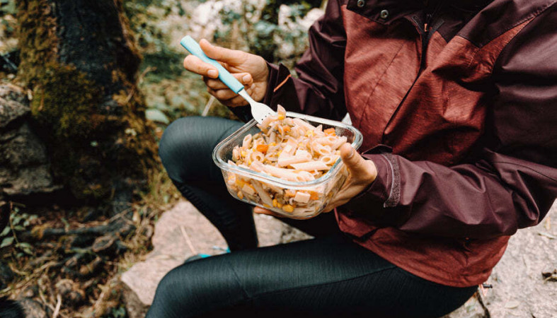 Макароны_пикник_еда