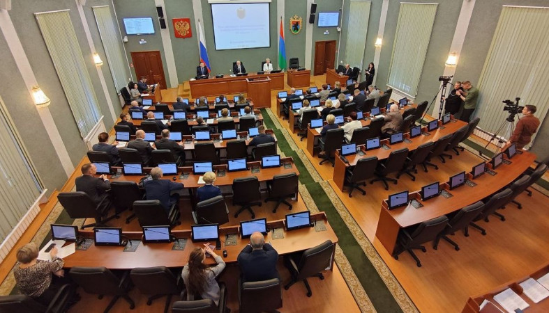 первое заседание осенней сессии парламента Карелии