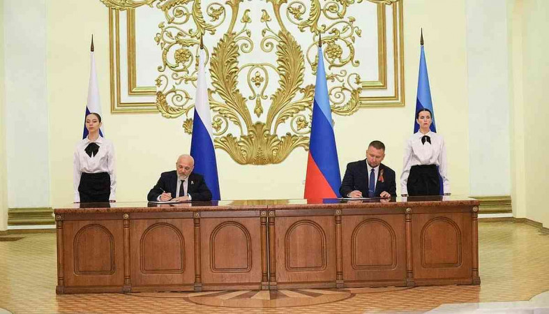 подписание соглашения между Карелией и ЛНР