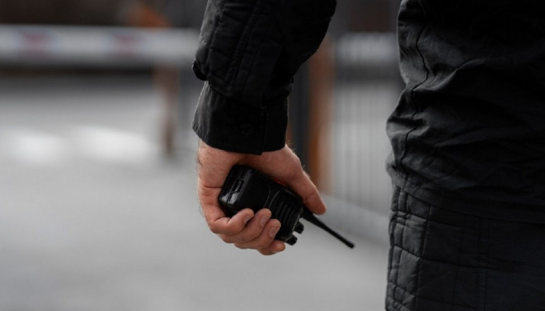 Полицейский на улице