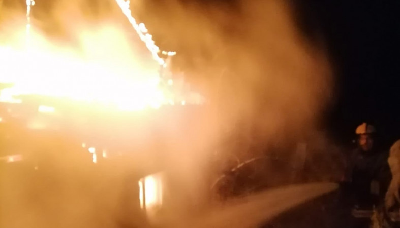 место возгорания место возгорания