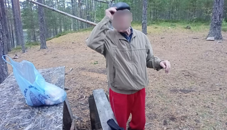 мужчина заблудился