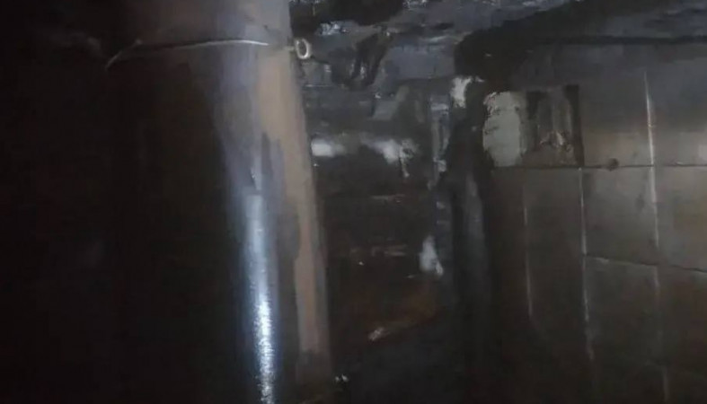 Пожар в Боровом