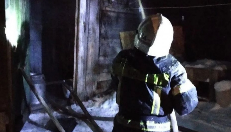 Пожар в Пяльме