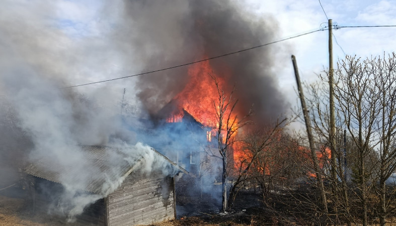 Пожар в Туксе