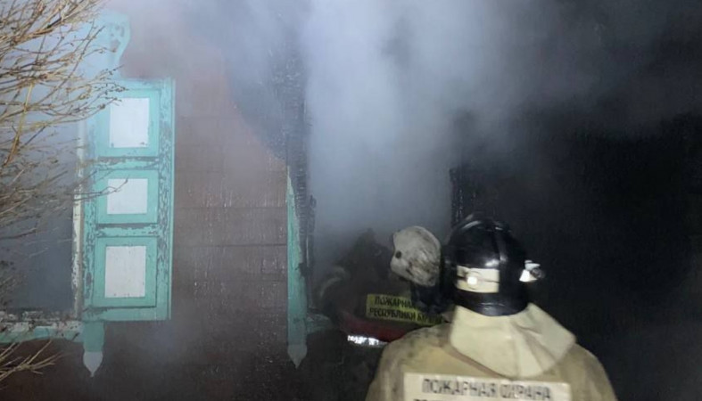 Пожар в Бурятии