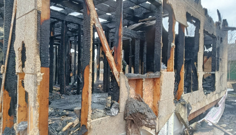 Пожар в Повенце