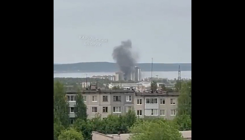 дым от пожара
