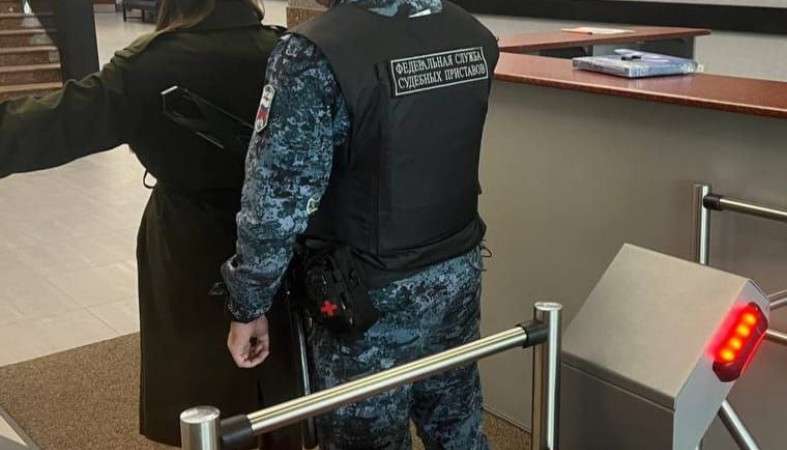досмотр в суде