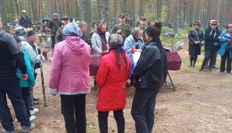Прощание в Ильинском