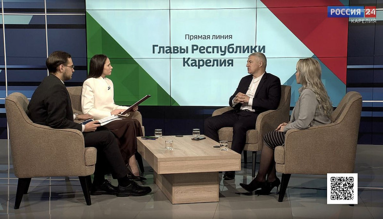 прямая линия с Главой Карелии