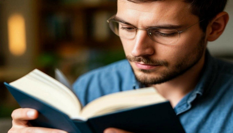 Мужчина с книгой