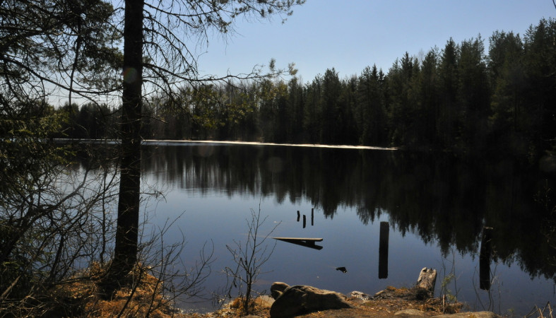 озеро_весна