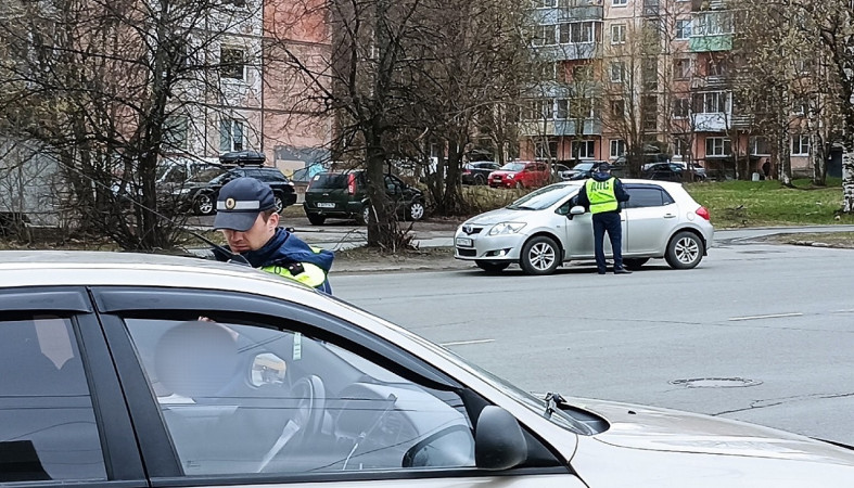 Рейд ГАИ в Петрозаводске